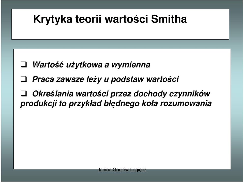 podstaw wartości Określania wartości przez