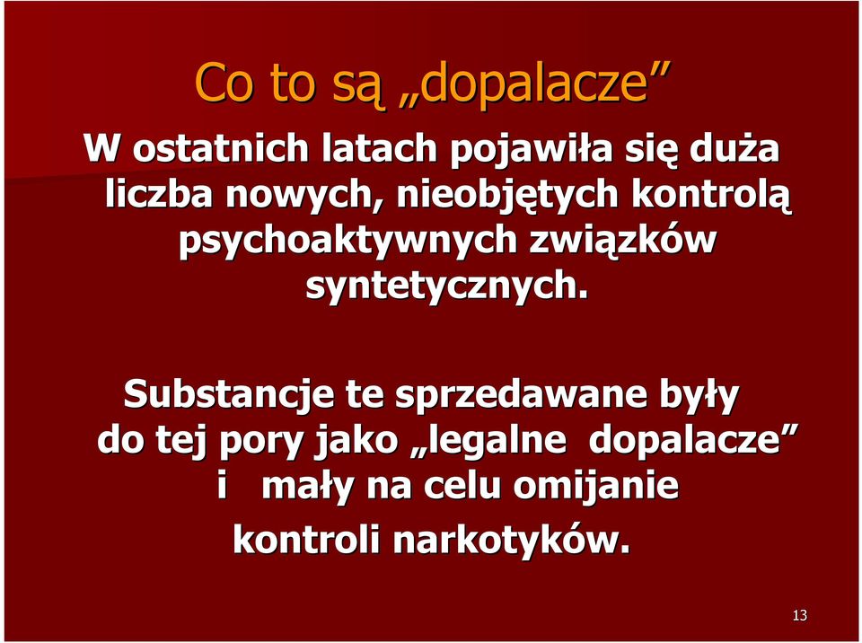syntetycznych.