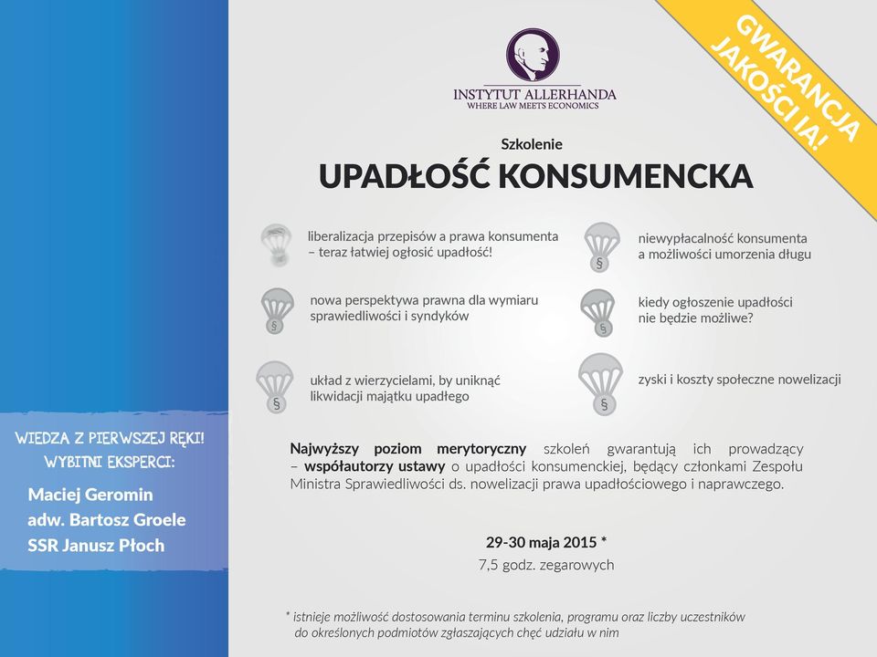 umorzenia długu kiedy ogłoszenie upadłości nie będzie możliwe?