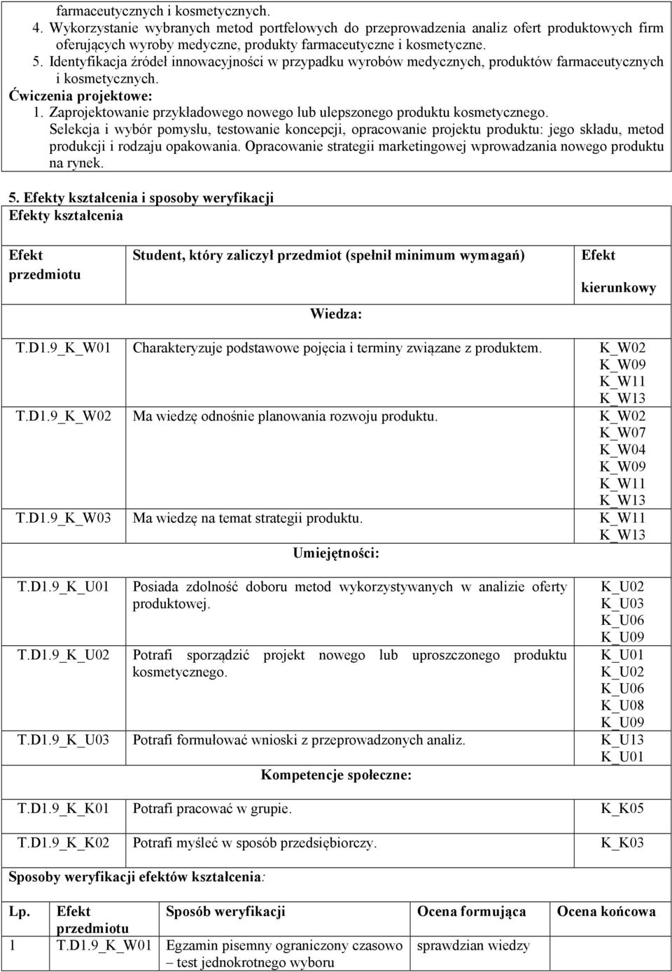 Zaprojektowanie przykładowego nowego lub ulepszonego produktu kosmetycznego. Selekcja i wybór pomysłu, testowanie koncepcji, opracowanie produktu: jego składu, metod produkcji i rodzaju opakowania.