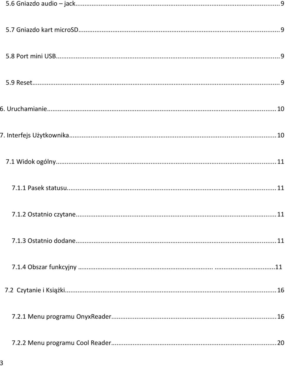..11 7.1.3 Ostatnio dodane... 11 7.1.4 Obszar funkcyjny......11 szar funkcyjny... 10 7.
