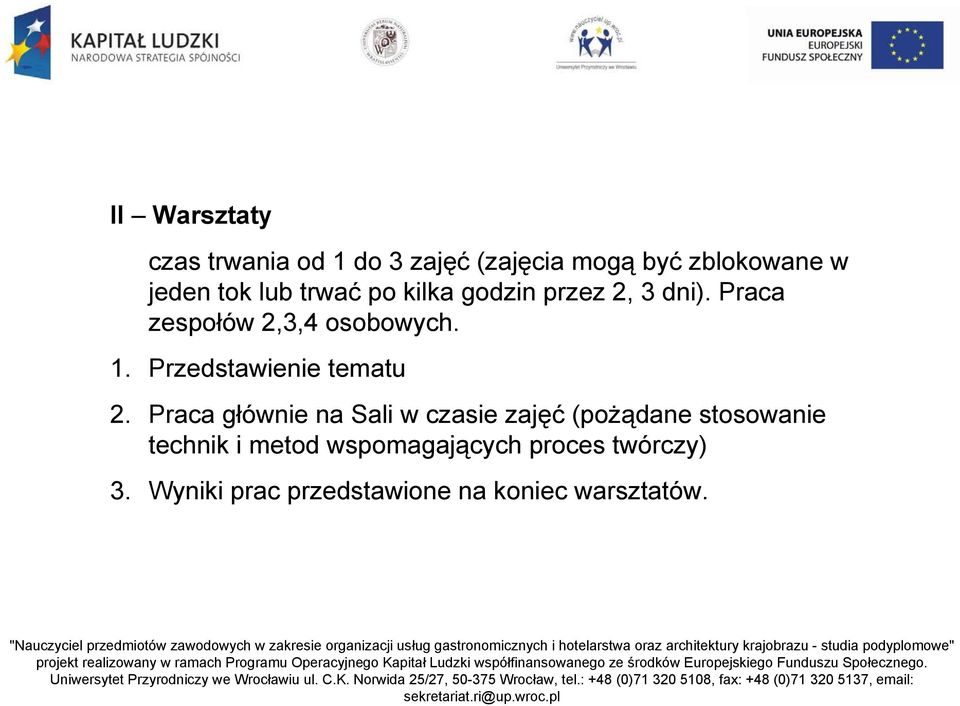 Przedstawienie tematu 2.