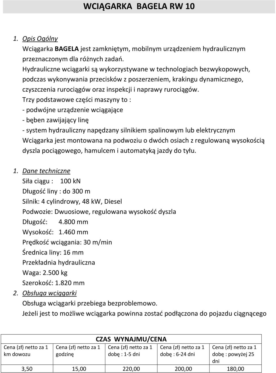rurociągów.