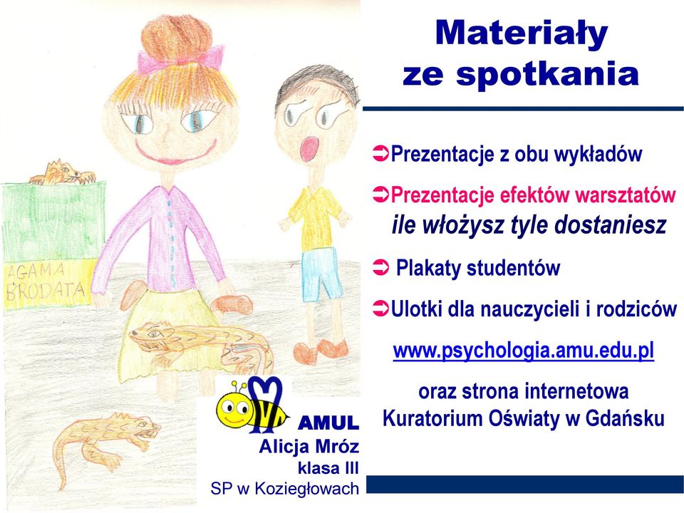 nauczycieli i rodziców www.psychologia.amu.edu.