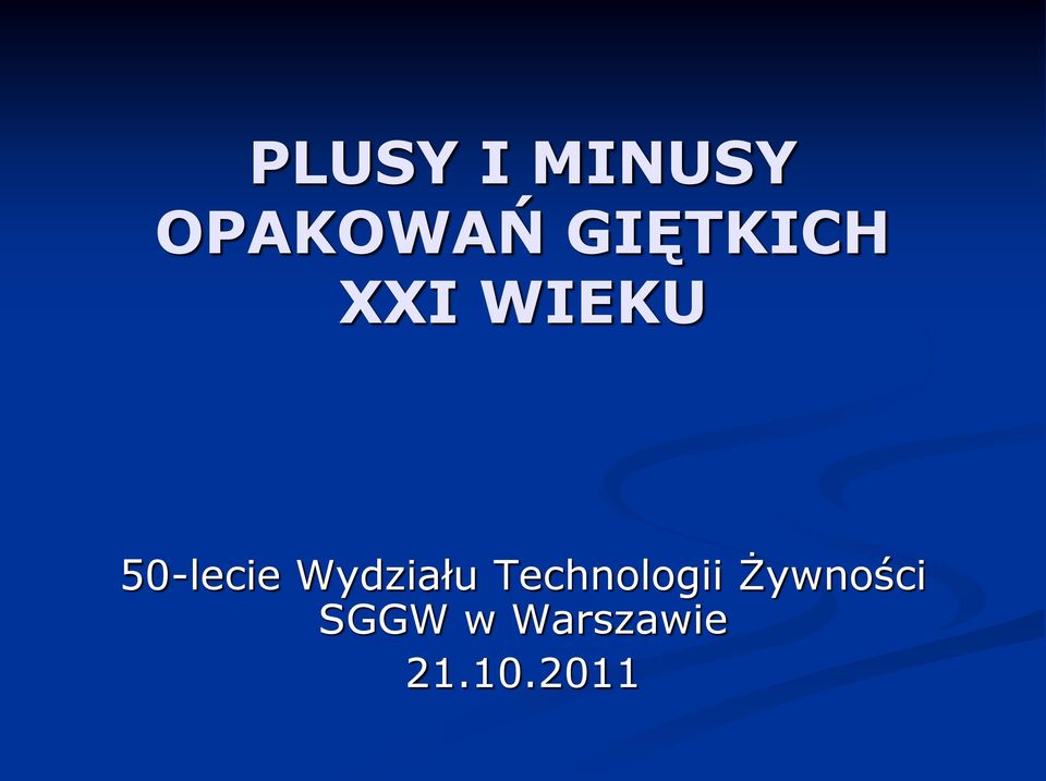 Wydziału Technologii