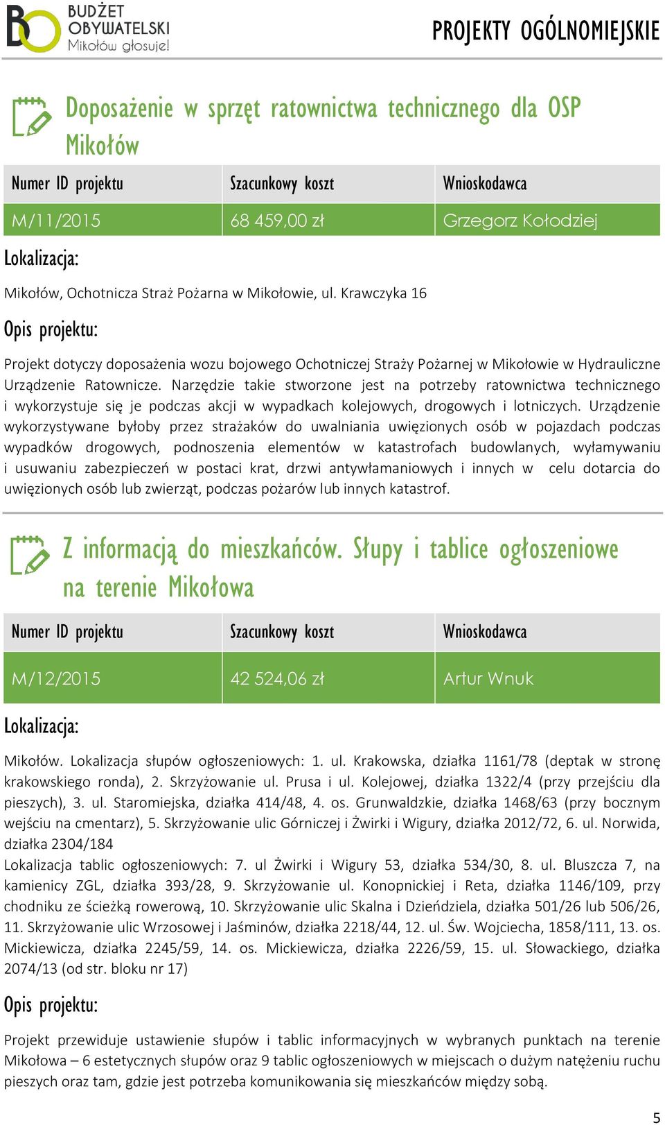 Narzędzie takie stworzone jest na potrzeby ratownictwa technicznego i wykorzystuje się je podczas akcji w wypadkach kolejowych, drogowych i lotniczych.