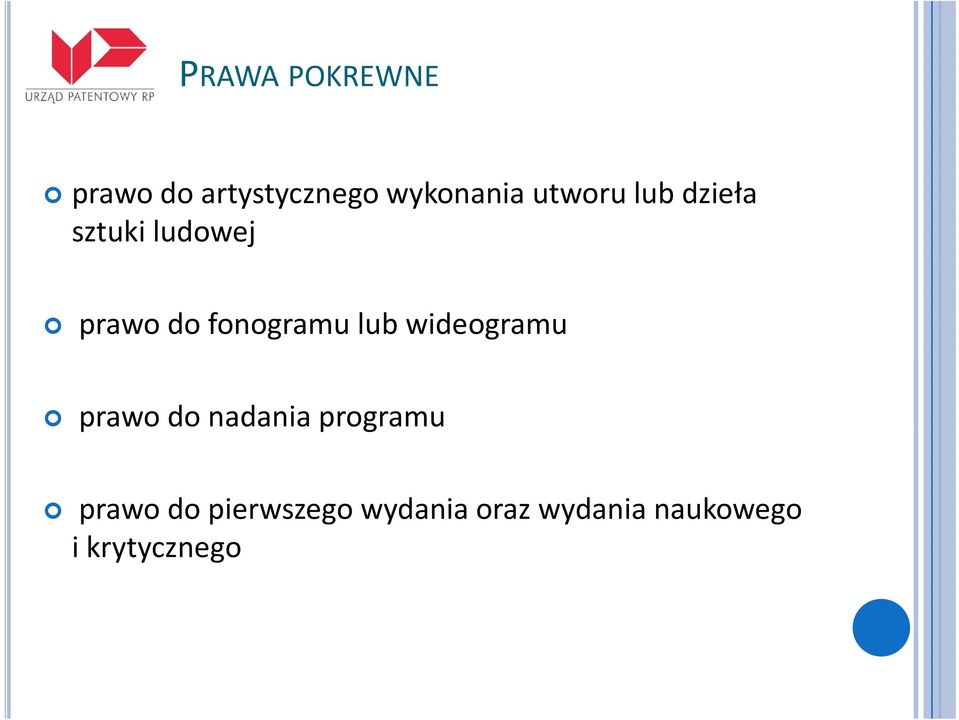 lub wideogramu prawo do nadania programu prawo do