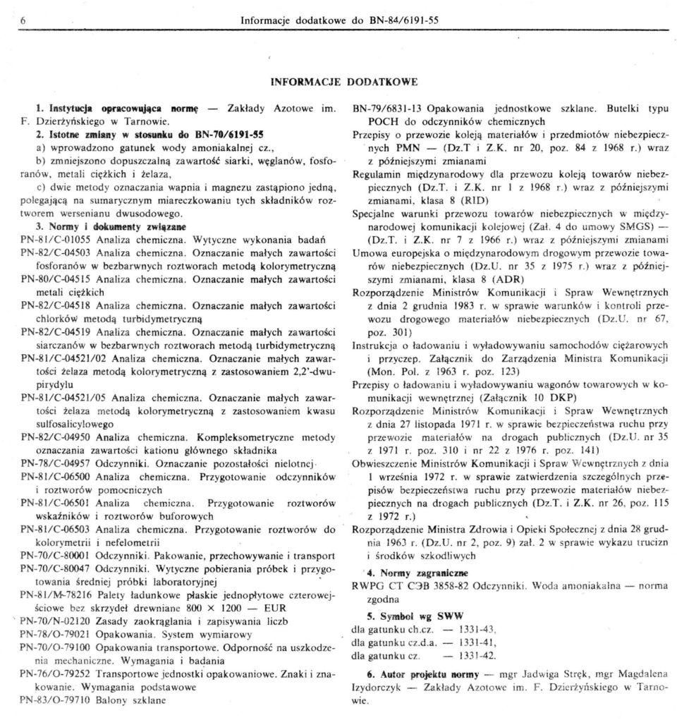 meta i ciężkic h i żeaza, c) dwie metody oznaczania wapnia i magnezu zastąp ion o jedną, poegającą na sumarycznym miareczkowaniu tych składników roztworem wersenianu dwusodowego. 3.