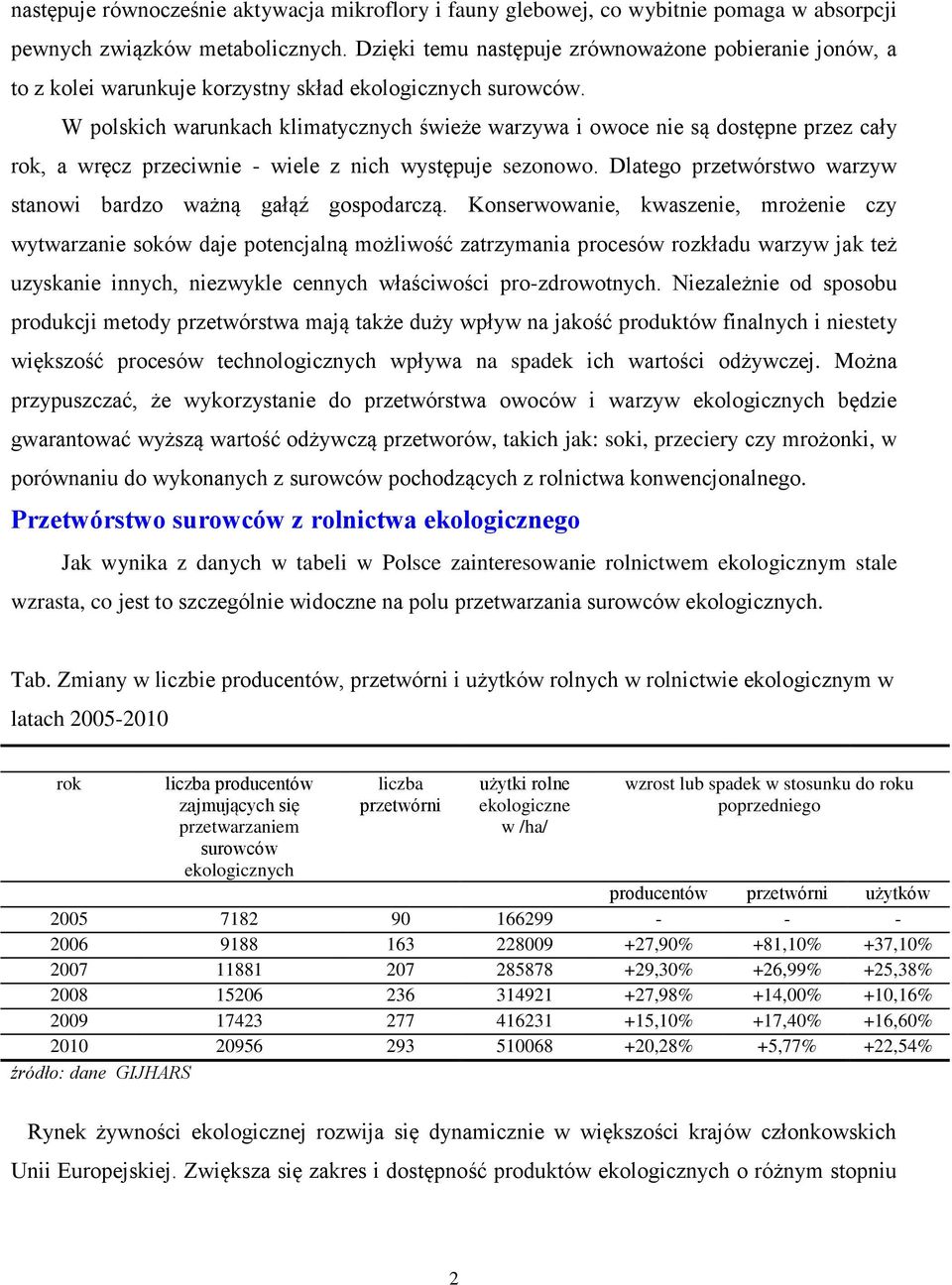 W polskich warunkach klimatycznych świeże warzywa i owoce nie są dostępne przez cały rok, a wręcz przeciwnie - wiele z nich występuje sezonowo.