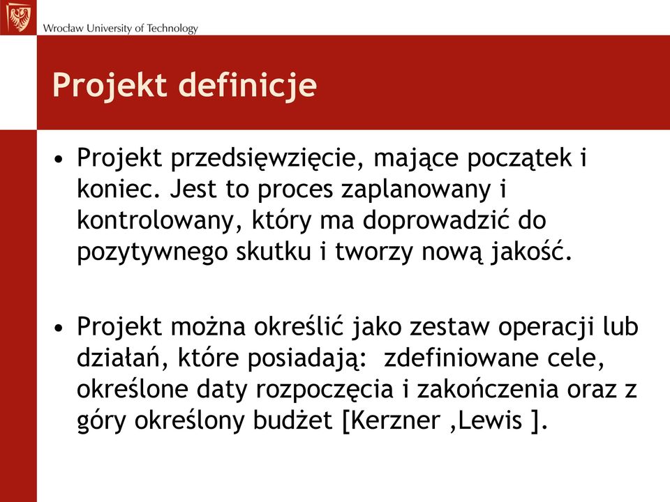 tworzy nową jakość.