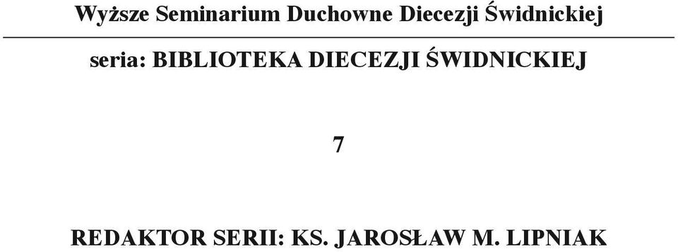 biblioteka Diecezji świdnickiej