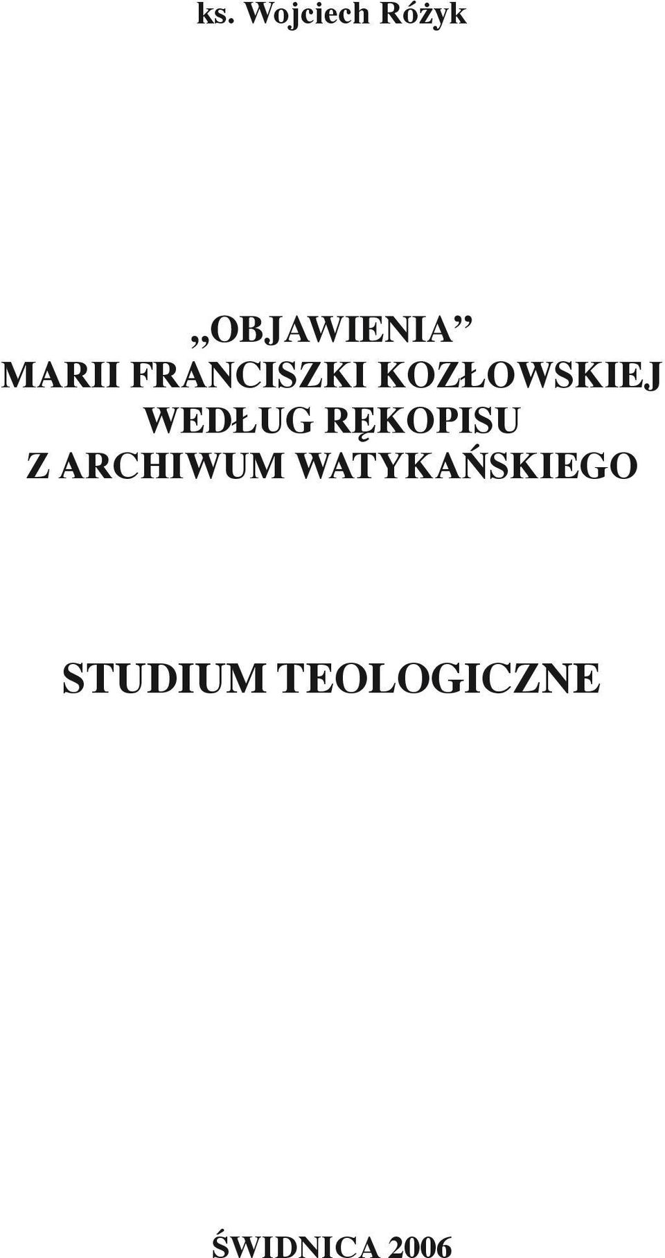 rękopisu z Archiwum Watykańskiego