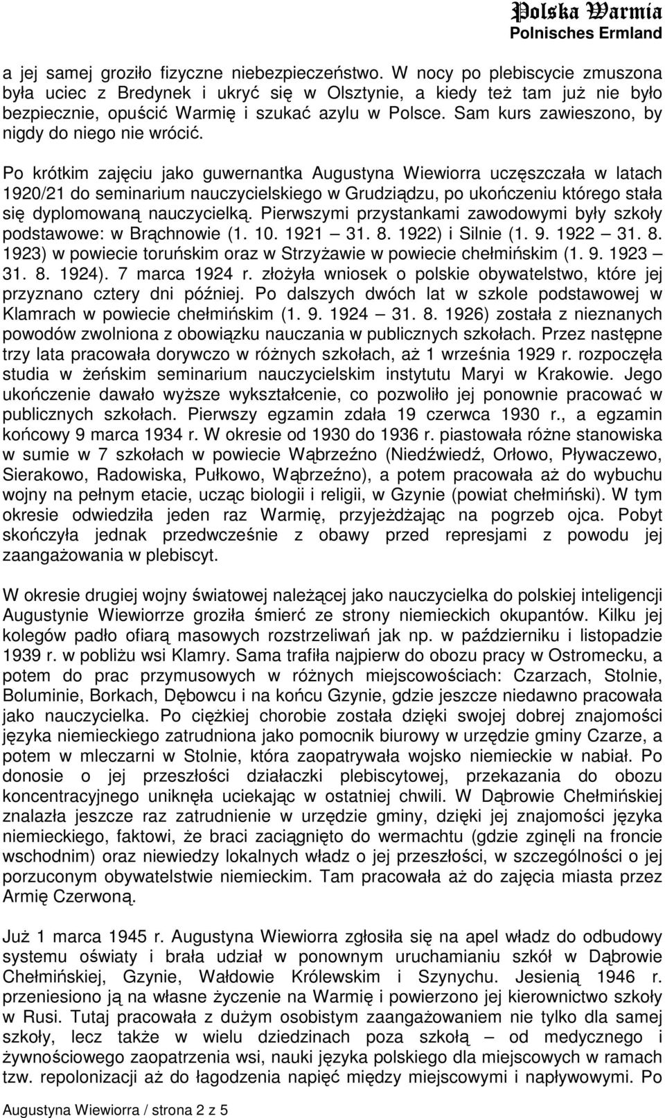 Sam kurs zawieszono, by nigdy do niego nie wrócić.