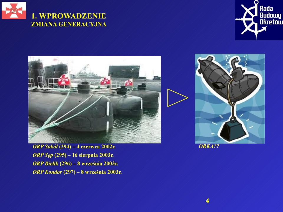 ORP Sęp (295) 16 sierpnia 2003r.