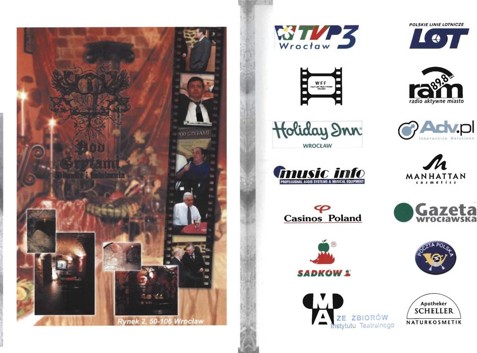 EQUIPMEllT cp Casinos Poland MANHATTAN cosmetics Gazeta wroc1awska