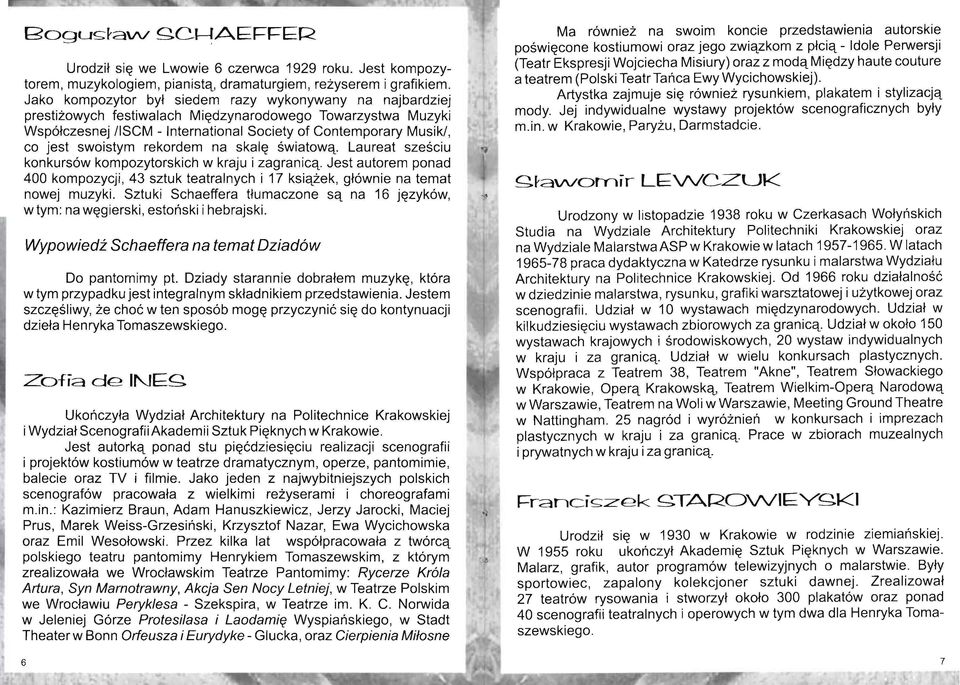 swoistym rekordem na skalę światową. Laureat sześciu konkursów kompozytorskich w kraju i zagranicą. Jest autorem ponad 400 kompozycji, 43 sztuk teatralnych i 17 książek, głównie na temat nowej muzyki.