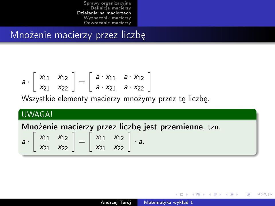 przez t liczb. UWAGA!