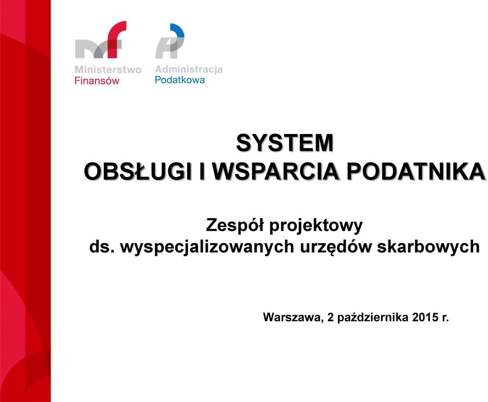 wyspecjalizowanych urzędów