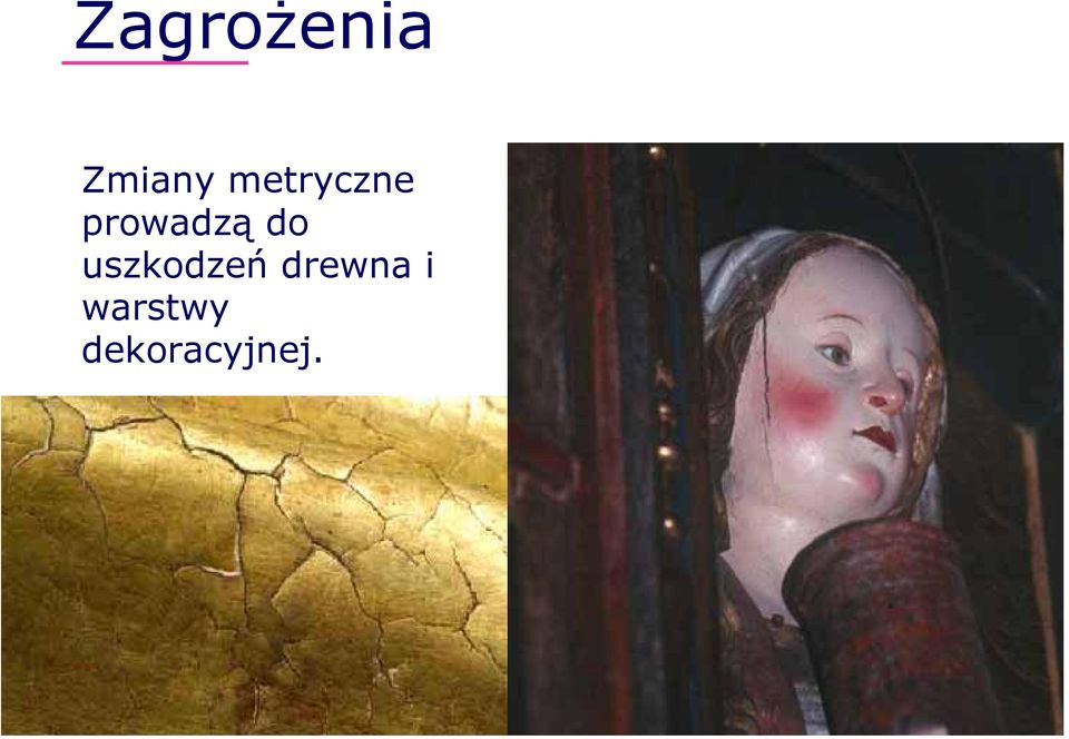 do uszkodzeń drewna