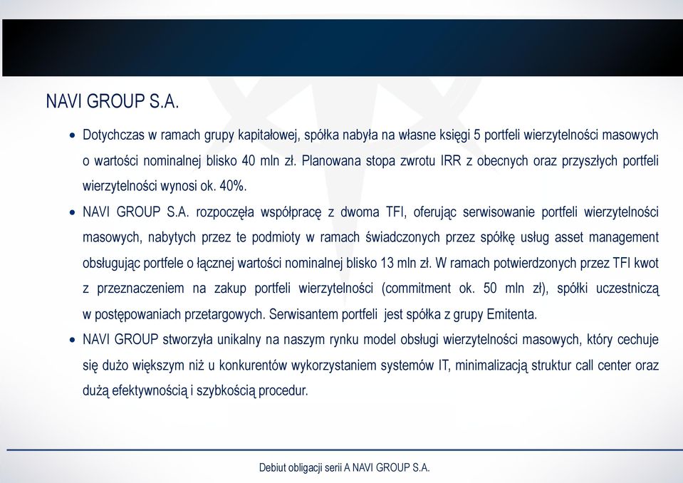 I GROUP S.A.