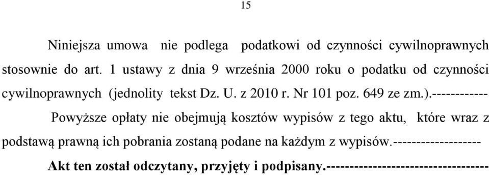Nr 101 poz. 649 ze zm.).