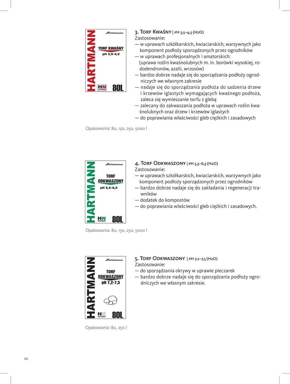 kwaśnolubnych m. in.
