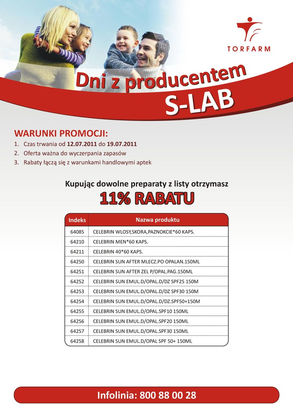 20 Oferta ważna do wyczerpania zapasów Rabaty łączą się z warunkami handlowymi aptek Kupując dowolne preparaty z listy otrzymasz % U Indeks 6408 6420 642 6420 642 6422 6423