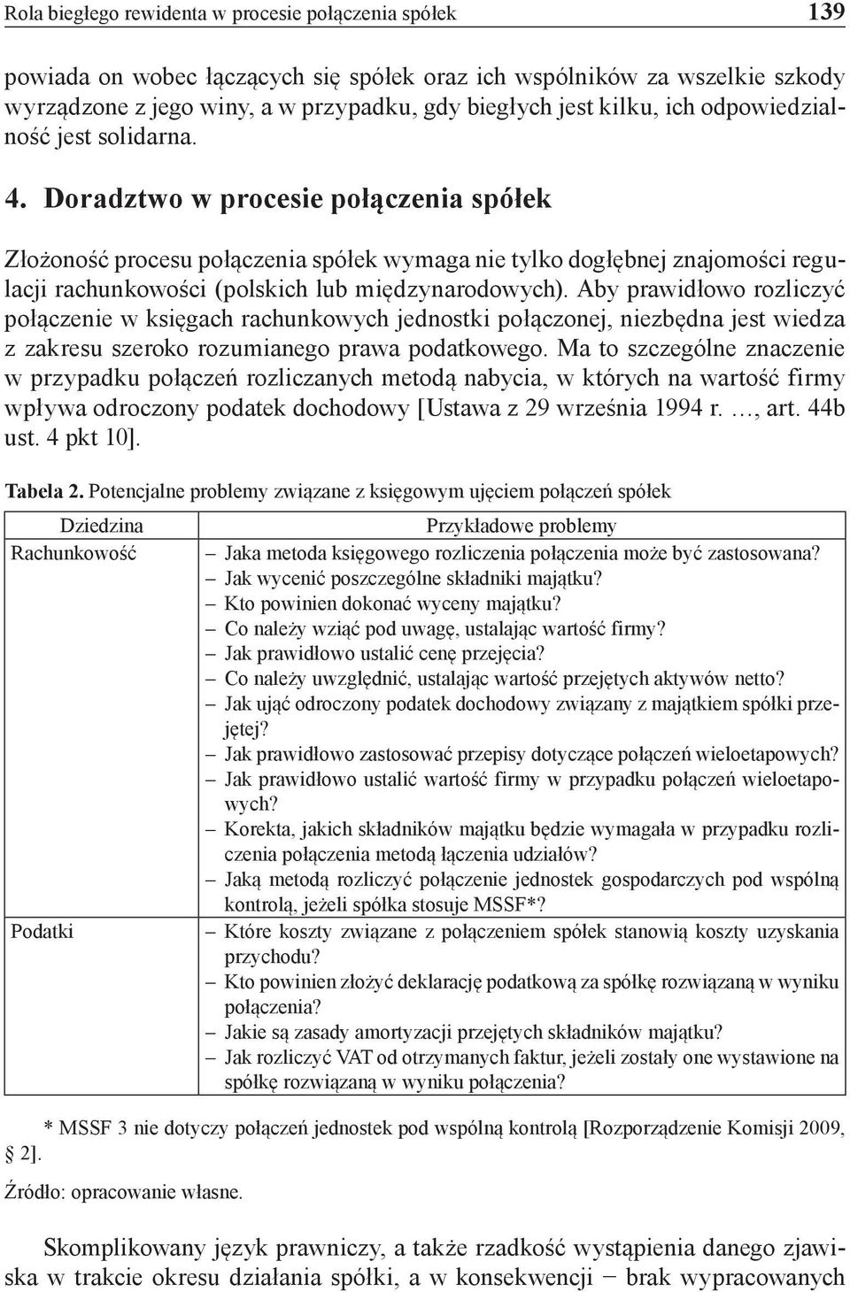 Doradztwo w procesie połączenia spółek Złożoność procesu połączenia spółek wymaga nie tylko dogłębnej znajomości regulacji rachunkowości (polskich lub międzynarodowych).