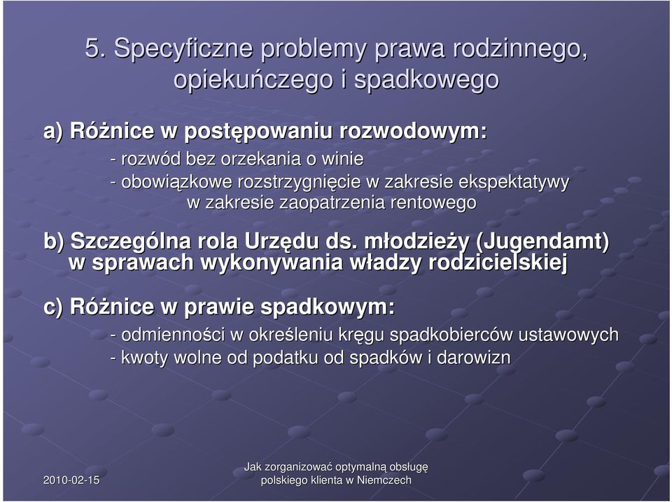 Szczególna rola Urzędu ds.