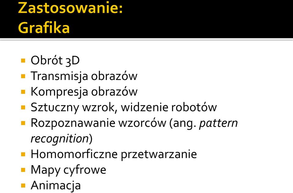 Rozpoznawanie wzorców (ang.