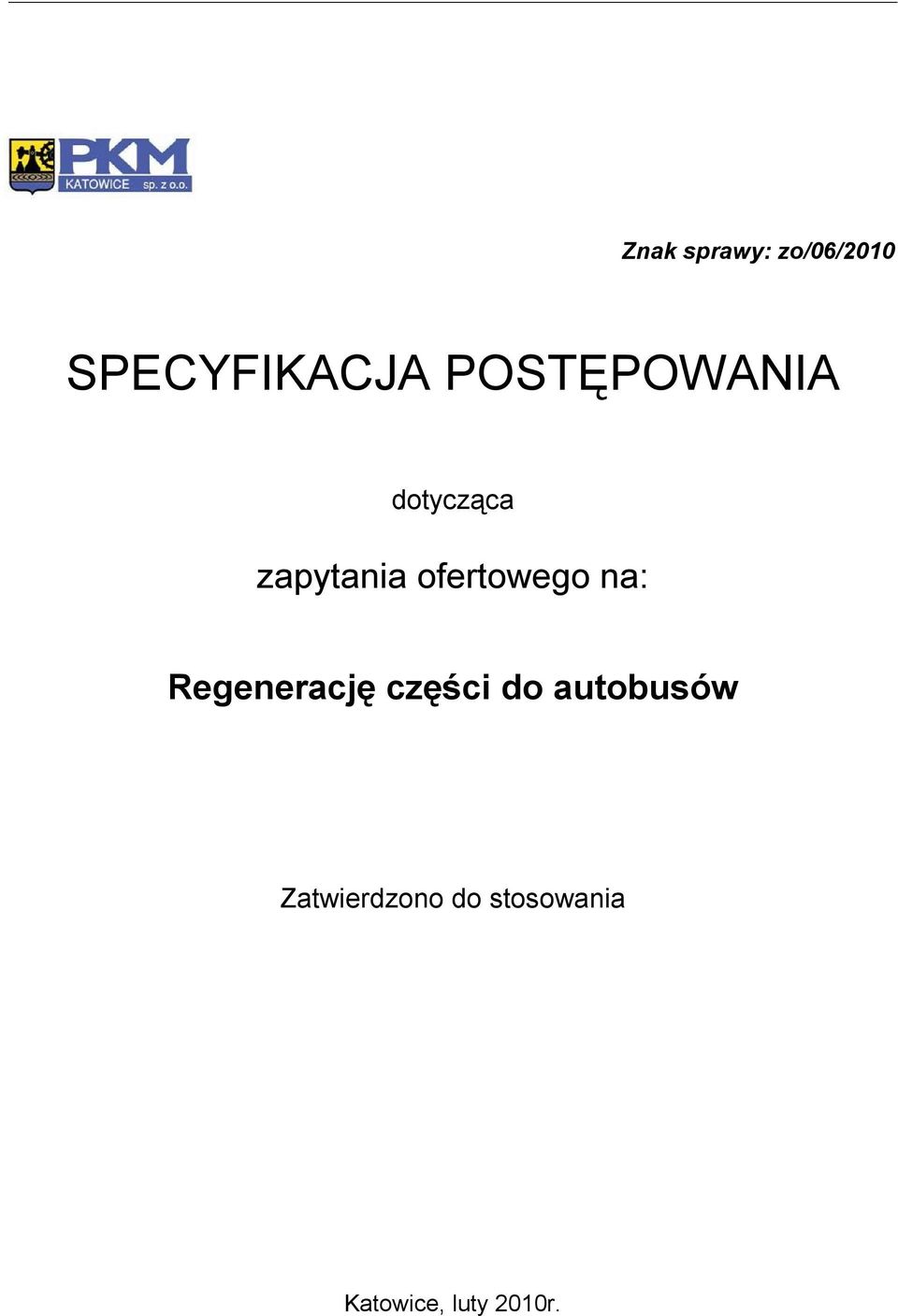 Regenerację części do autobusów