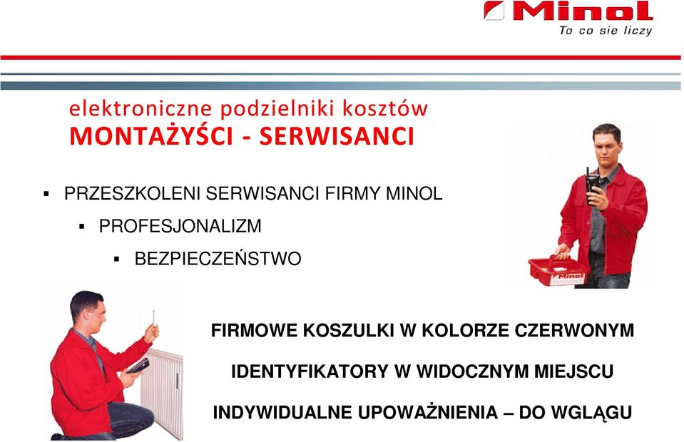 KOSZULKI W KOLORZE CZERWONYM IDENTYFIKATORY W