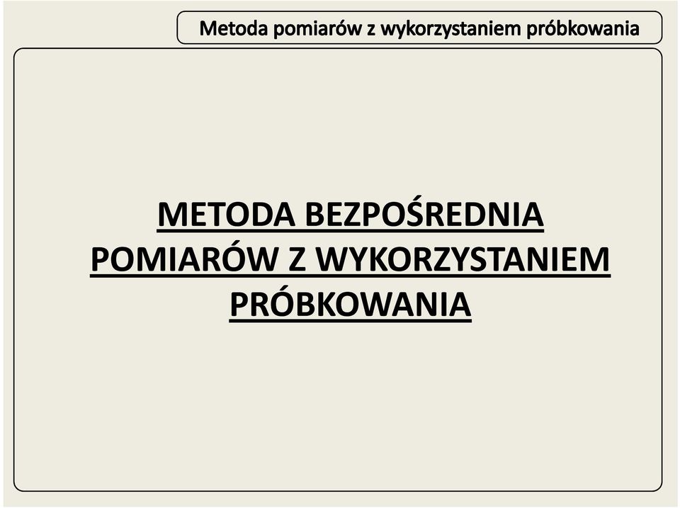 POMIARÓW Z