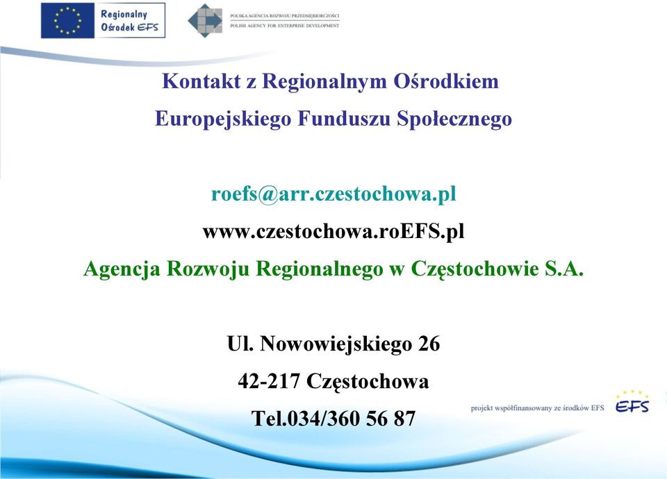 arr.czestochowa.pl www.czestochowa.roefs.