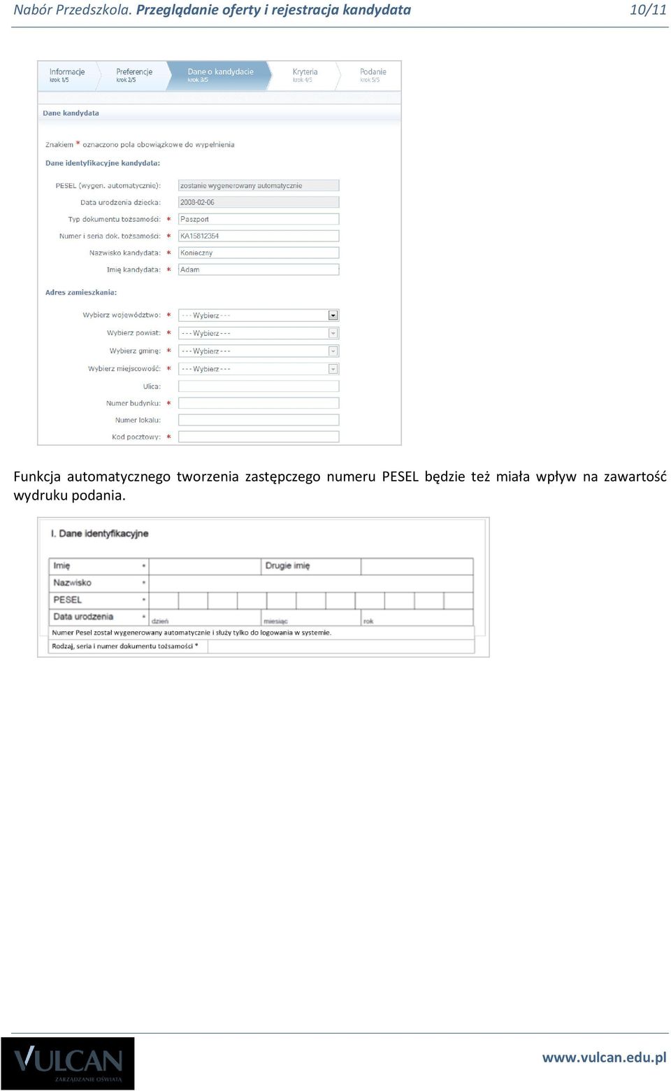 10/11 Funkcja automatycznego tworzenia