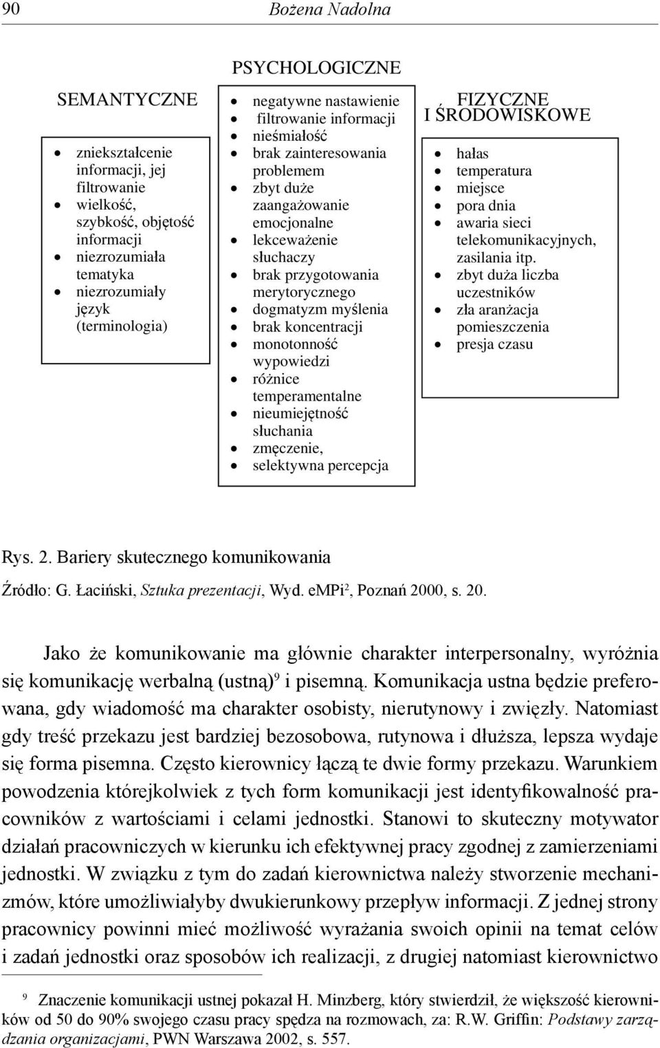 koncentracji monotonno wypowiedzi ró nice temperamentalne nieumiej tno s uchania zm czenie, selektywna percepcja FIZYCZNE I RODOWISKOWE ha as temperatura miejsce pora dnia awaria sieci