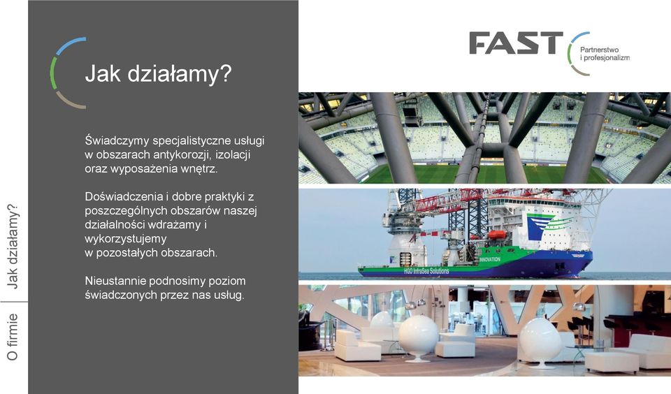 Świadczymy specjalistyczne usługi w obszarach antykorozji, izolacji oraz
