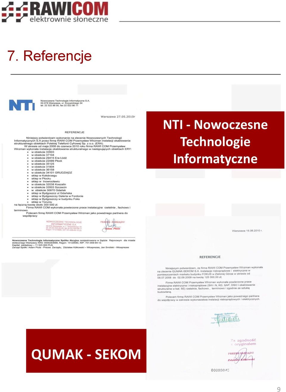Technologie