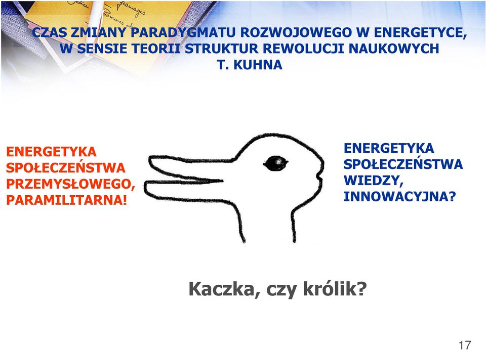 KUHNA ENERGETYKA SPOŁECZEŃSTWA PRZEMYSŁOWEGO,