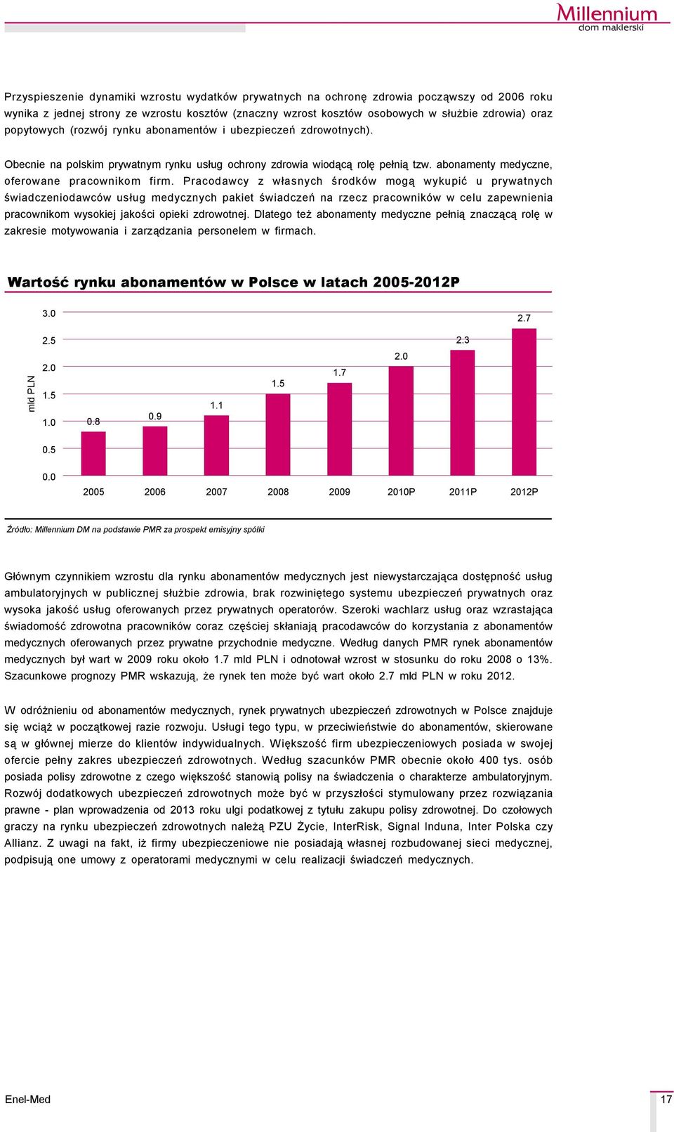 Pracodawcy z własnych środkçw mogą wykupić u prywatnych świadczeniodawcçw usług medycznych pakiet świadczeń na rzecz pracownikçw w celu zapewnienia pracownikom wysokiej jakości opieki zdrowotnej.