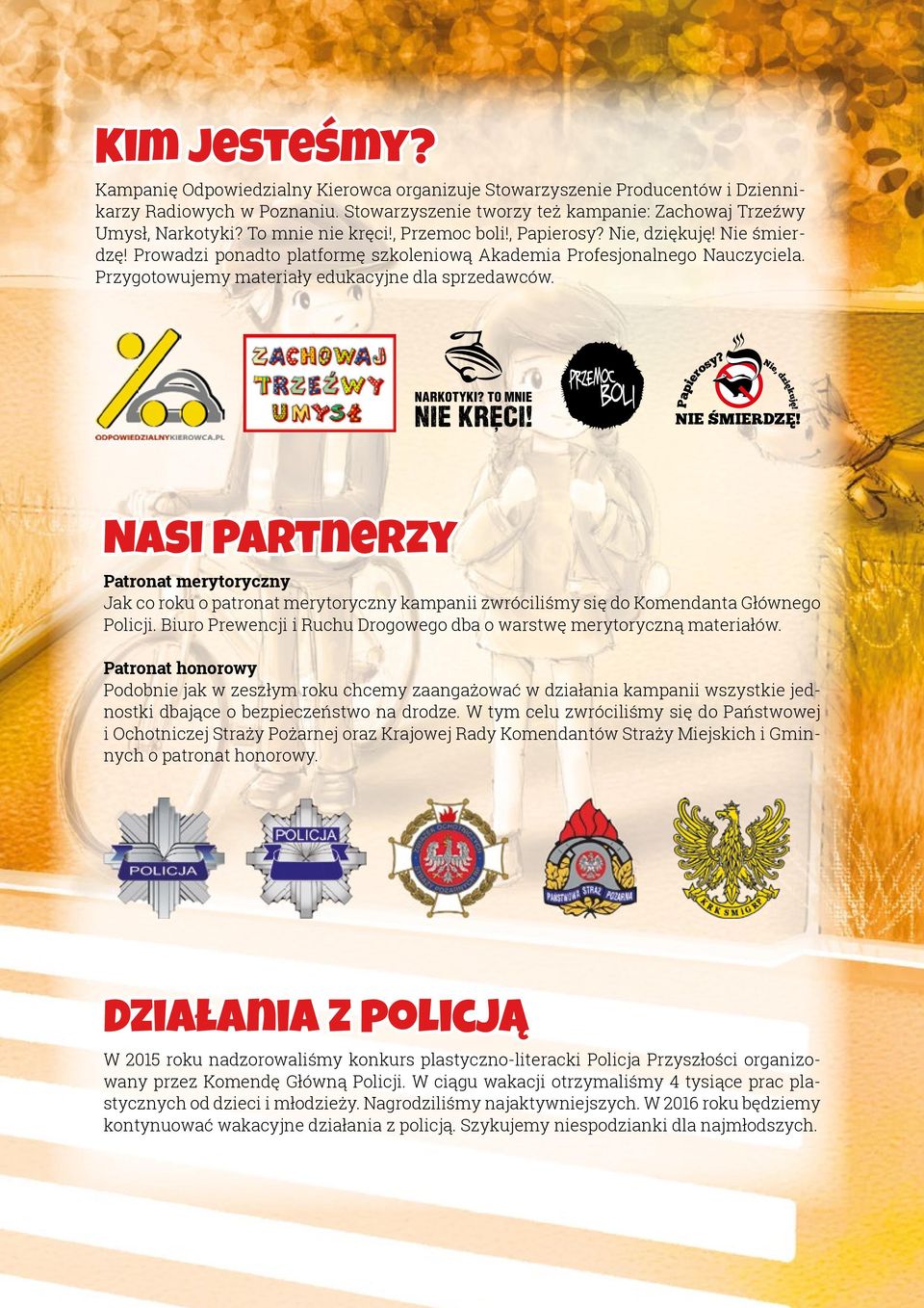 Przygotowujemy materiały edukacyjne dla sprzedawców. Papierosy? Nie, dziękuję! NIE ŚMIERDZĘ!