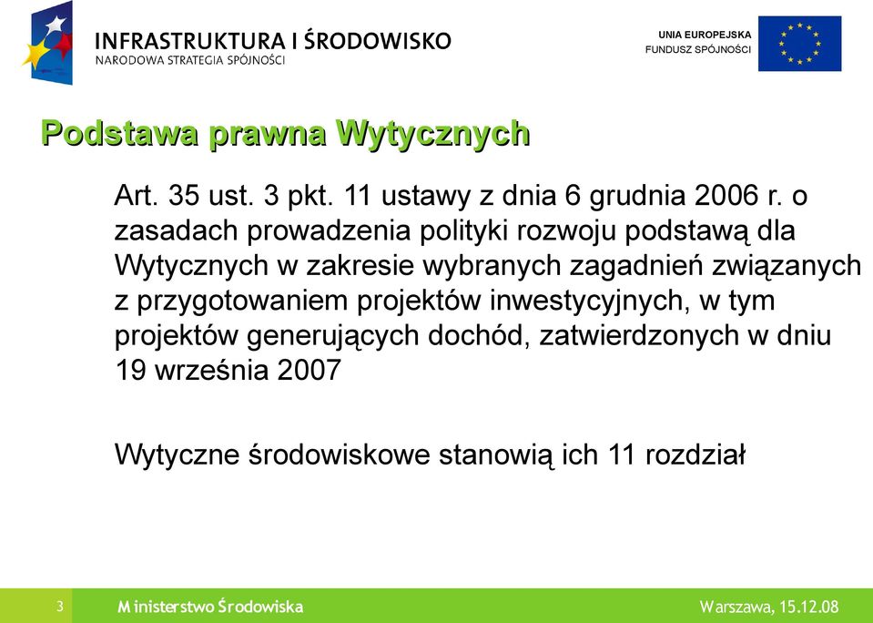 związanych z przygotowaniem projektów inwestycyjnych, w tym projektów generujących dochód,