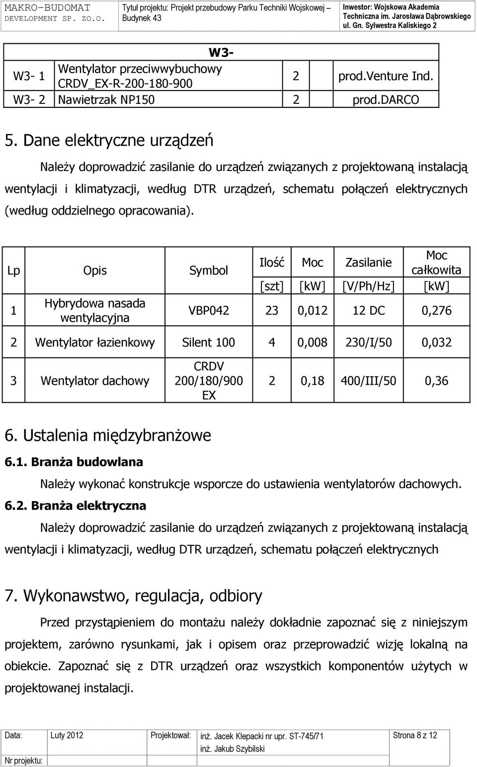 oddzielnego opracowania).