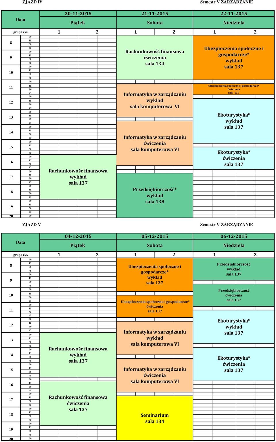 V ZARZĄDZANIE 1 20 04--20 05--20