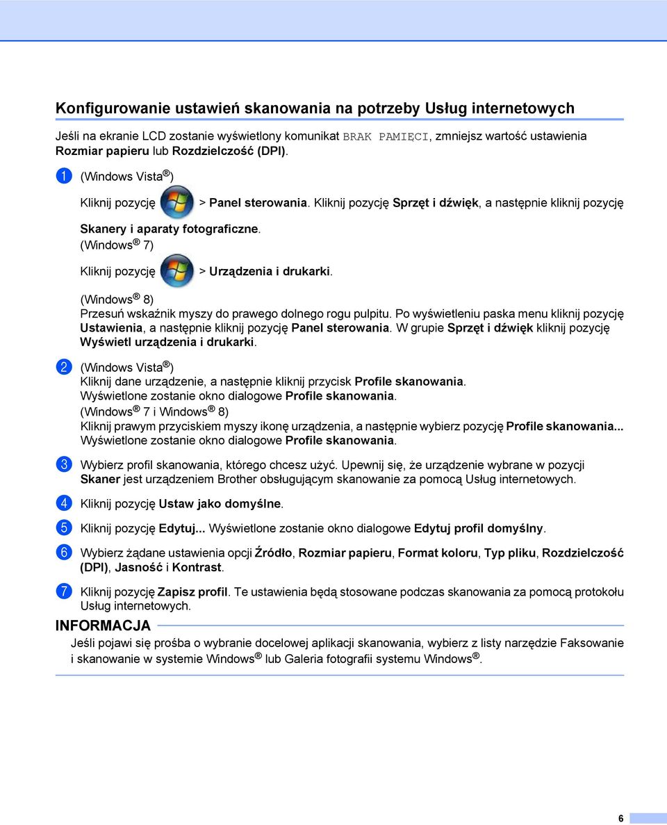 Przesuń wskaźnik myszy do prawego dolnego rogu pulpitu. Po wyświetleniu paska menu kliknij pozycję Ustawienia, a następnie kliknij pozycję Panel sterowania.