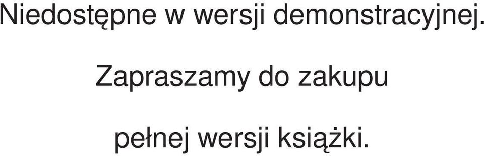 Zapraszamy do zakupu