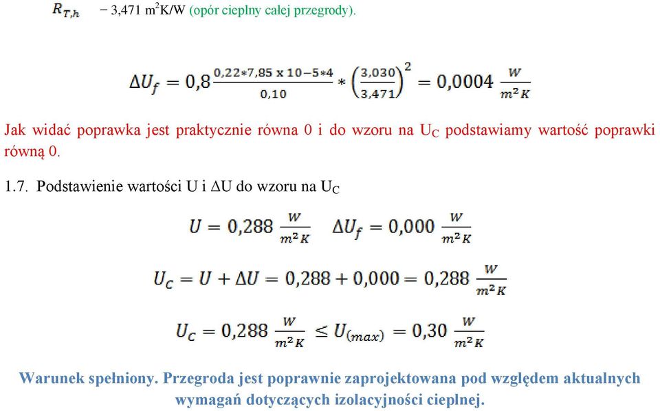 wartość poprawki równą 0. 1.7.
