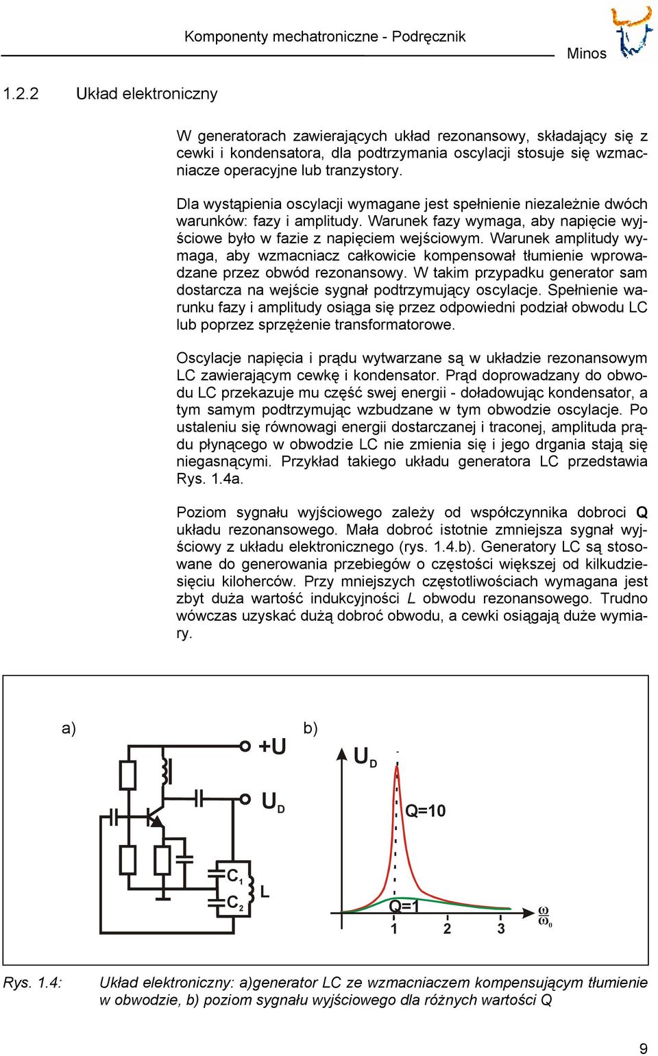 Dla wystąpienia oscylacji wymagane jest spełnienie niezależnie dwóch warunków: fazy i amplitudy. Warunek fazy wymaga, aby napięcie wyjściowe było w fazie z napięciem wejściowym.