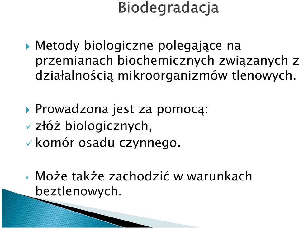 tlenowych.