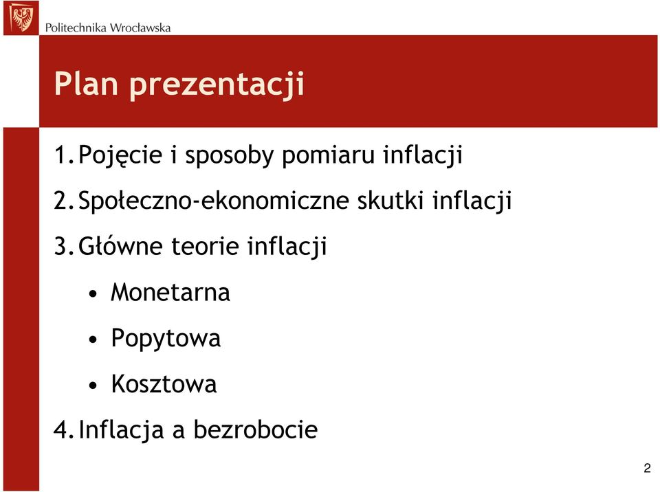 Społeczno-ekonomiczne skutki inflacji 3.